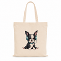 Vászontáska Boston Terrier