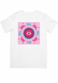 Fesztivál póló kollekció Pink evil eye