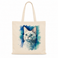 Vászontáska Watercolor Cat