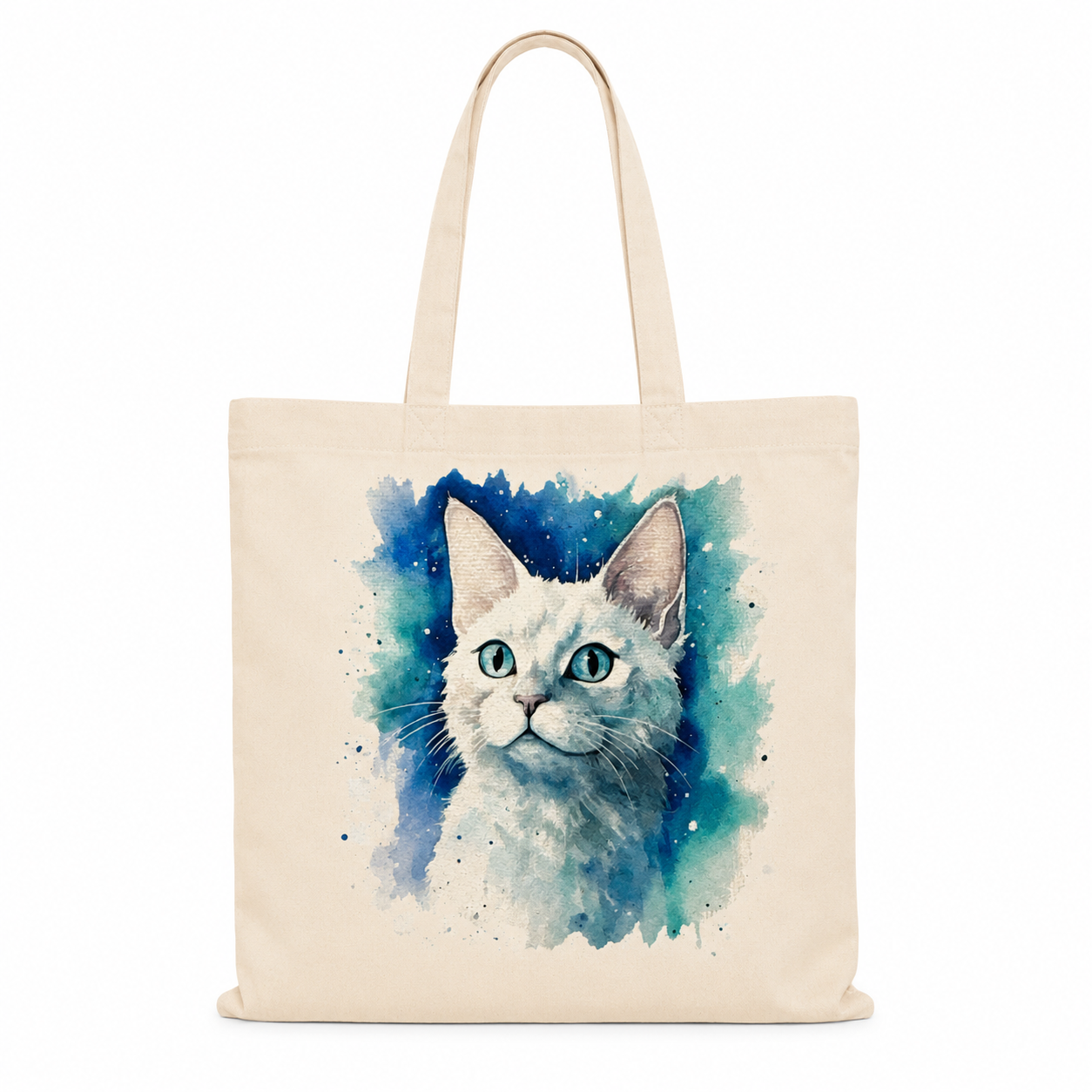 Vászontáska Watercolor Cat